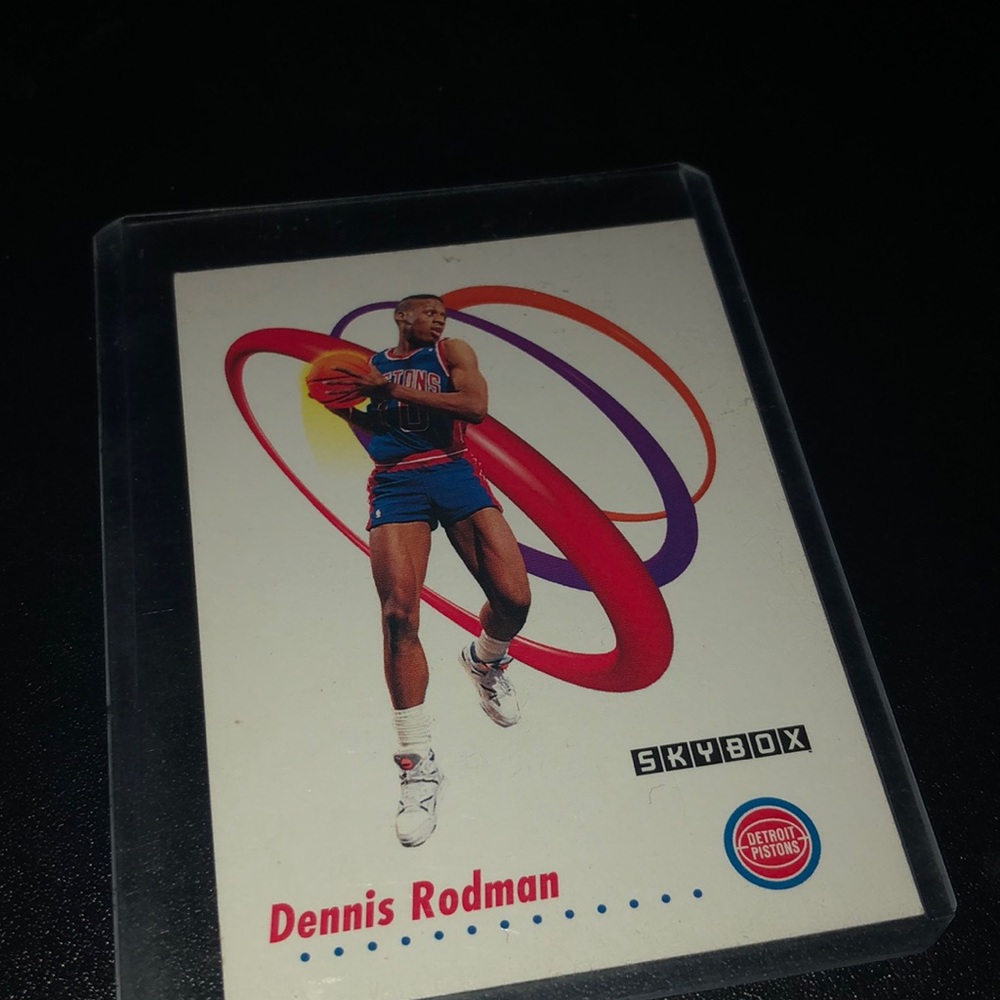 Denis Rodman basketball card